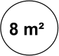 8 m²