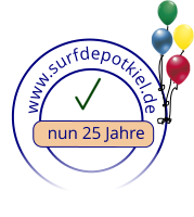 www.surfdepotkiel.de            nun 25 Jahre
