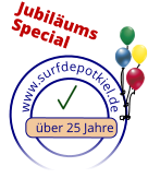 Jubiläums Special    www.surfdepotkiel.de            über 25 Jahre