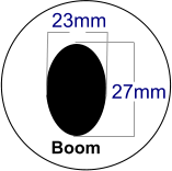 23mm 27mm Boom