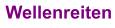 Wellenreiten