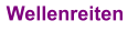 Wellenreiten