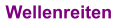 Wellenreiten